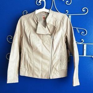 Ruffhewn faux leather jacket